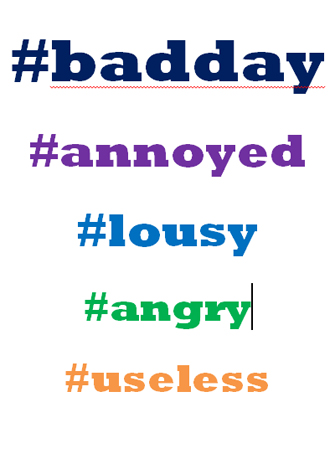 Twitter hashtags for annoyed