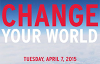 Change Your World poster
