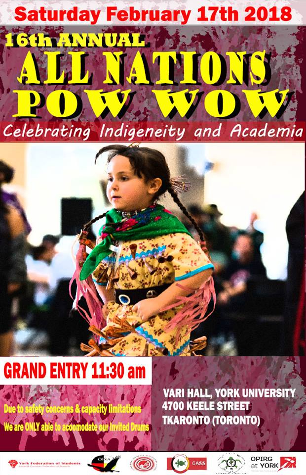 The 16th Annual All Nations Pow Wow & Gathering set for this weekend at