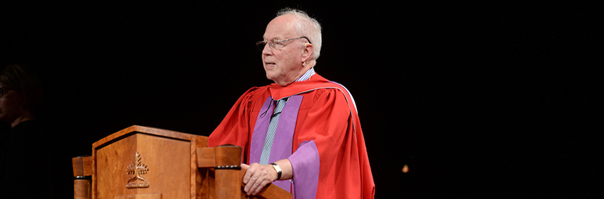 Tim Brodhead, honorary doctor of laws recipient at the 2018 Spring Convocation