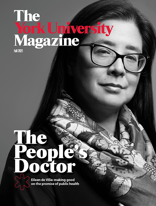Cover of The York University Magazine's Fall 2021 issue