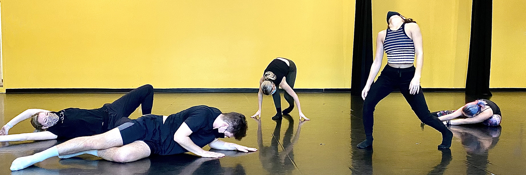 Featured image for Dance Innovations features dancers performing work by Kyra Todd