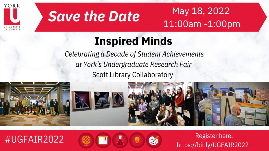 Save the Date for the Undergraduate Research Fair May 18