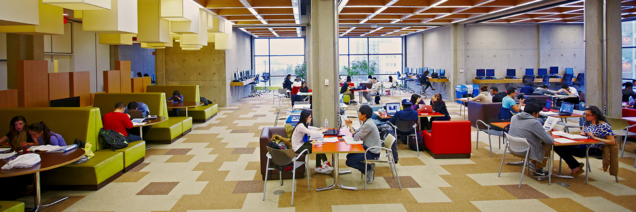 Scott Library Learning Commons on the Keele Campus