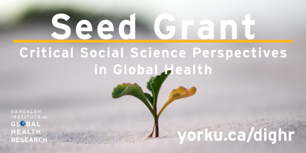 Twitter image for Seed Grant call