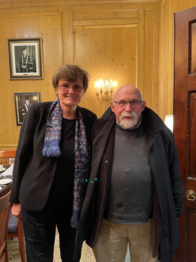 Dr. Katalin Karikó and Ronald Pearlman, York professor emeritus