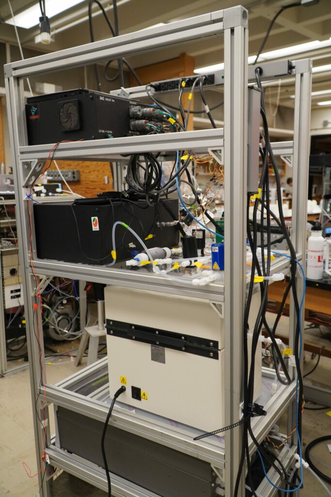 Image of the total recative nitrogen (tNr) instrument developed by York researchers