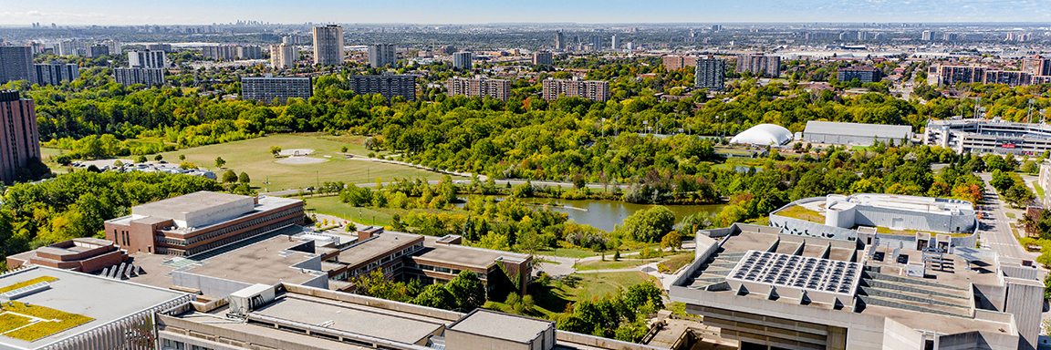 York University's Keele Campus from above
