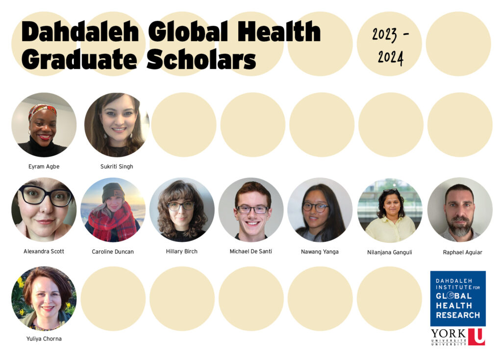 2023-2024 Dahdaleh graduate scholarship recipients