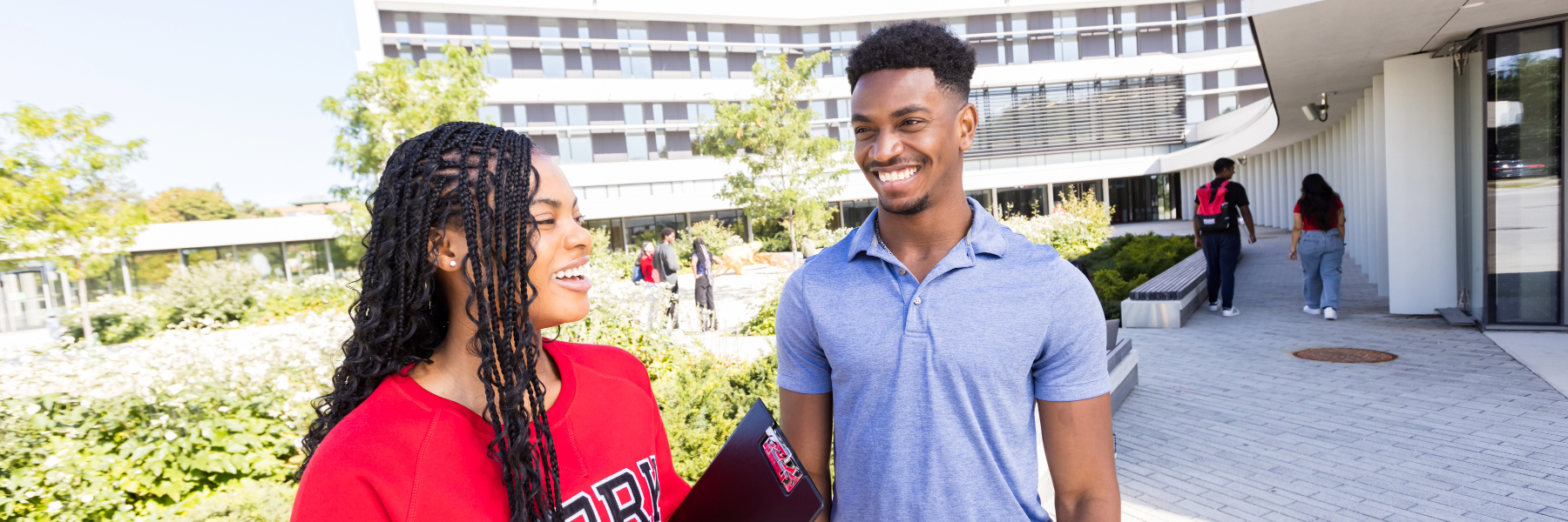 Two Black students at York University