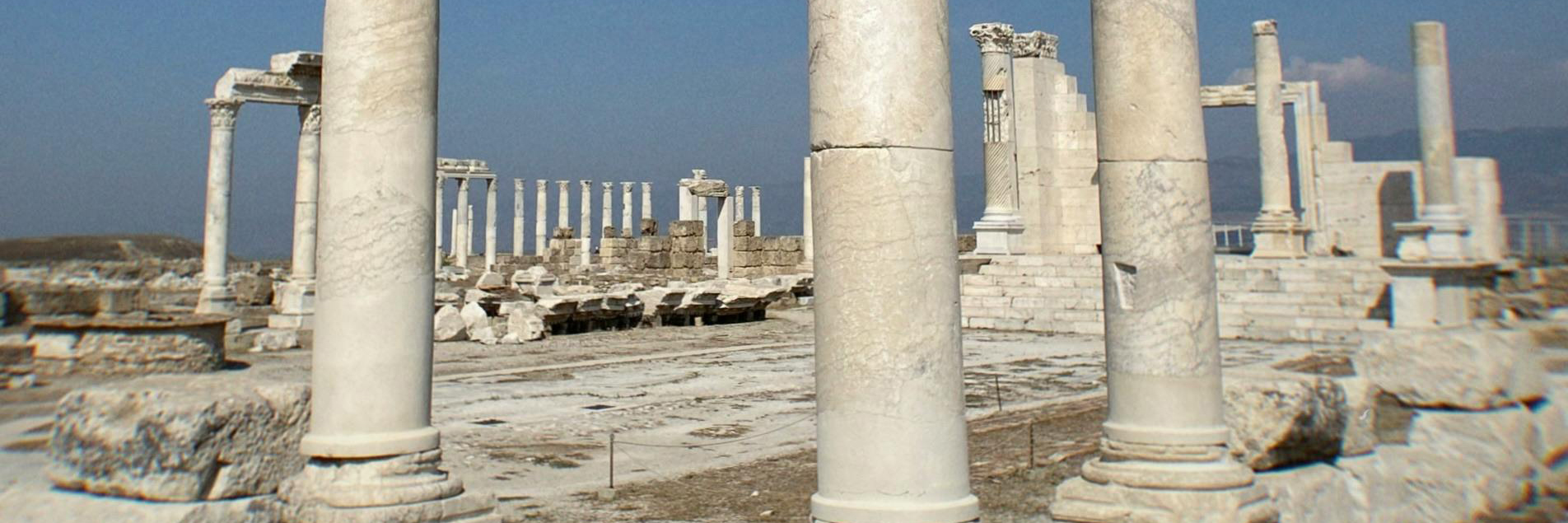 Temple of Zeus in Turkey BANNER